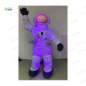 Ballon publicitaire géant LED en forme d'astronaute gonflable avec impression numérique pour la décoration d'événements - Product Image 4