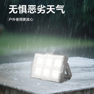 Solar Powered Led Rechargeable Light Flip Top Design Removable Battery Ultra Bright Outdoor Emergency Lighting For Night - Product Image 1