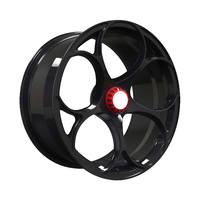 Jantes en alliage forgé monobloc noires de course MHT Custom 18 19 20 21 22 pouces Centerlock 5x114.3 5x127 5x120 pour BMW G80 Corvette