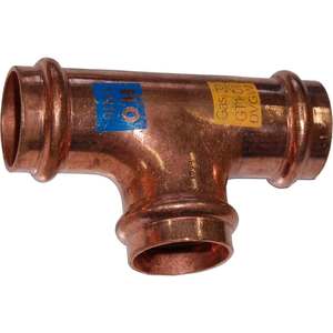 Té de cuivre de presse femelle 35X35X35 pour le but d'outil de tournage - Product Image 1