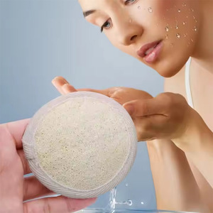Lingette nettoyante visage en loofah naturel, lingette de bain créative en loofah, démaquillant, serviette nettoyante visage, éponge nettoyante visage - Product Image 3