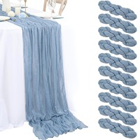 Nappe pliée, Nappe à motif de drapeau, Nappe torsadée, Nappe pour décoration de fête de mariage, Nappe en gros