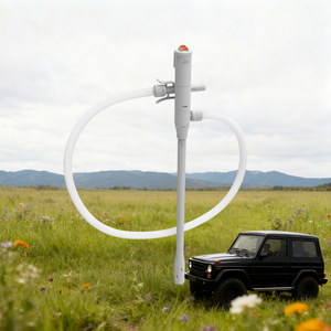 Pompe de transfert de carburant à moteur CC portable, centrifuge, 3,2 GPM, 12 LPM, basse pression, semi-automatique, OEM, alimentée par batterie, USB - Product Image 2