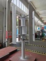 Éolienne à axe vertical ESG H12-W-18 1KW, pales en fibre de nylon, sortie 12V/24V, diamètre du rotor 1,28m, pour système d'énergie éolienne domestique