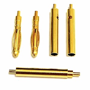 Banana Head PCB Connector 2.0mm Gold Plated Brass Pin Socket Male Female Terminal For Circuit Board Connection - Product Image 3