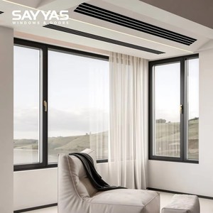 Woonhuisvernieuwing: aluminium-beklede UPVC ramen, modern design, geluidsdicht, geschikt voor hotelkeukens, 5G-technologie, alleen openslaande ramen. - Product Image 5