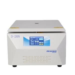 HengNuo hogesnelheids 20000 tpm gekoelde laboratoriumcentrifuge met 3-20N model 29060xg max. RCF 48*1,5/2ml NCP hoekrotor - Product Image 1