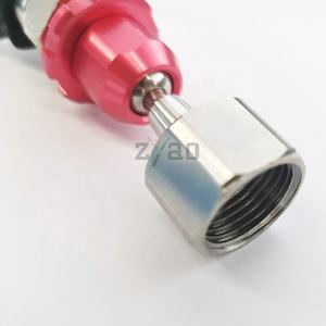 Válvula de cierre de tiro limpio con junta giratoria de 360 grados, válvula <span class=keywords><strong>antigoteo</strong></span> para extensiones de poste de pistola de <span class=keywords><strong>pintura</strong></span> sin aire - Product Image 4