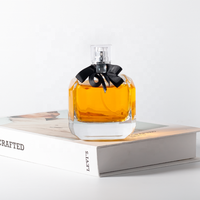 Vaporisateur vide de luxe en gros bouteille de parfum en verre moins cher 100ml en stock