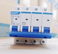 Disjoncteur miniature série Chint NXB NXB-63 NXB-40 1P 2P 3P 4P 6-63A sur rail DIN pour la distribution d'énergie domestique et industrielle