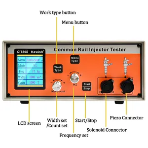 Herramienta de Prueba de Inyectores Common Rail Diésel CIT800 CIT80S Mejorada, Probador de Inyectores Piezoeléctricos Diésel, Herramienta de Controlador de Inyectores Electromagnéticos - Product Image 6