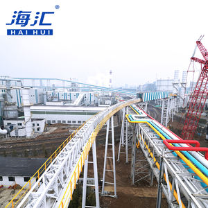 Hoge kwaliteit nieuwe rubber B600 B900 transportbandmachine voor erts/zand, 2-laags, voor detailhandel, productie, steenverwerking, brandwerend - Product Image 3