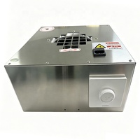 Unité de ventilation HEPA FFU en acier inoxydable, système d'alimentation en air pour salle blanche, équipement de traitement d'air à flux laminaire