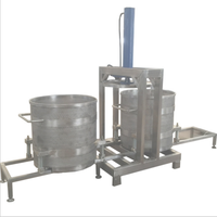 Commerciële 22L Capaciteit Handleiding Hydraulische Fruit Juicer/Hand Rvs Druif Persmachine/Kleine Druif Wijn Persmachine
