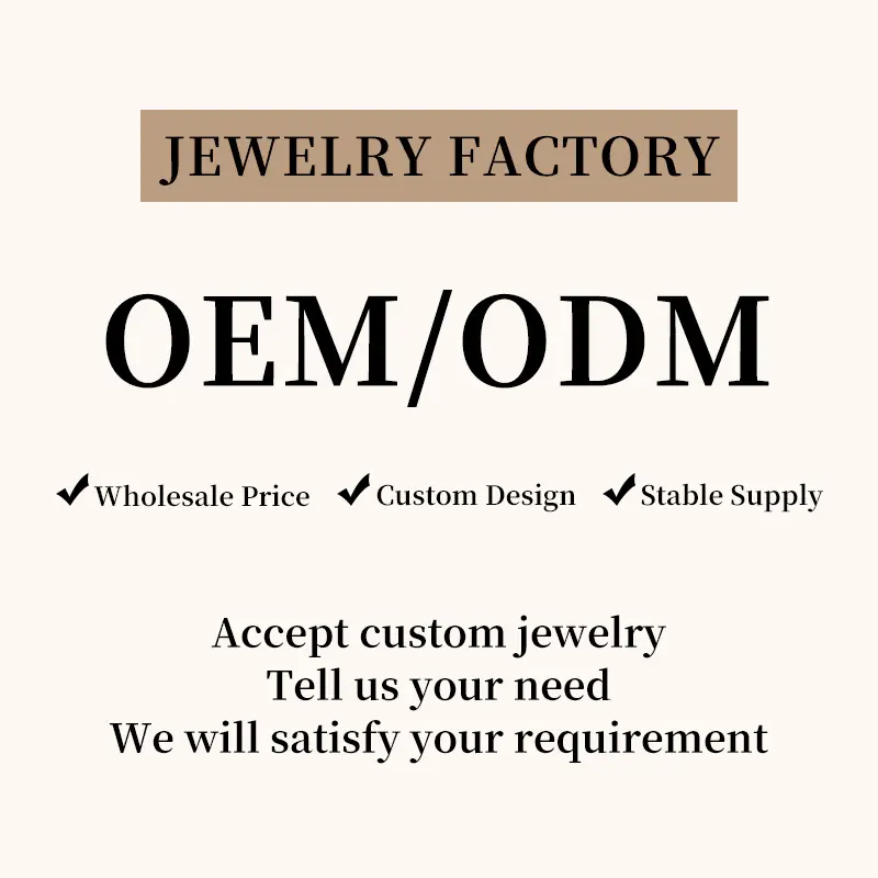 Free OEM CAD design Low MOQ 1pc luxury jewelry designer solid gold moissanite lab diamond jewellery