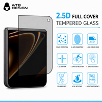 Protection d'écran en verre trempé ATB 9H anti-traces de doigts 2.5D Vidrio Templado Para Celular pour iPhone Duo Screen Protector