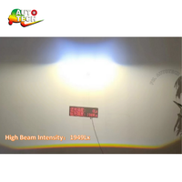 Projecteur LED tricolore de 2,0 pouces, lumière LED universelle 12V, kit de lentilles de projecteur LED, phare LED 60W