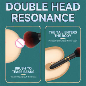 10モード多機能メイクおもちゃミニディルド振動メイクブラシGスポットバイブレーターセックスおもちゃ - Product Image 3