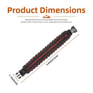 Pulsera de Emergencia Baiyuheng Directo de Fábrica para Camping, Supervivencia y Reventa - Product Image 2