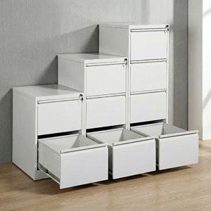 Armoire <span class=keywords><strong>de</strong></span> classement modulaire en acier avec serrure centralisée, <span class=keywords><strong>organiseur</strong></span> <span class=keywords><strong>de</strong></span> fichiers A4 multi-tiroirs pour <span class=keywords><strong>bureau</strong></span> - Product Image 2