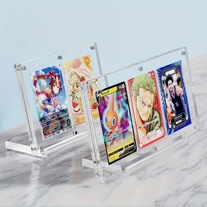 แท่นวางการ์ดแม่เหล็ก Rylic Strong Magnetic Card Brick แบบ 2 ช่อง 3 ช่อง สำหรับการ์ด Pokémon PTCG One Piece Uma <span class=keywords><strong>Musume</strong></span> และการ์ดสะสมอื่นๆ - Product Image 2