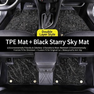 Tapetes <span class=keywords><strong>de</strong></span> Auto Personalizados <span class=keywords><strong>de</strong></span> TPE, Juego Completo, Impermeables, <span class=keywords><strong>para</strong></span> Todo Clima, Accesorios Interiores <span class=keywords><strong>para</strong></span> Vehículos, SUV, Camionetas y Sedanes - Product Image 6