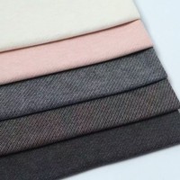 Tissu en laine acétate brodé tricoté, 260 g/m², style moderne, résistant à l'abrasion, pour pantalons et hauts, fourni directement par l'usine, collection automne/hiver