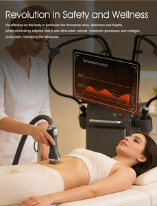 Equipo de Salón de Belleza Onda Coolwaves de 2.45GHz para Enfriamiento Inteligente de Aire, Moldeado Corporal, Reafirmación de la Piel del Rostro, Antiarrugas y Adelgazamiento Corporal - Product Image 4