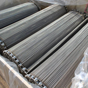 304 paslanmaz çelik Spiral tel örme kayış/zincir bağlantı örgülü konveyör bant/fırın pişirme örgü kemerleri - Product Image 6