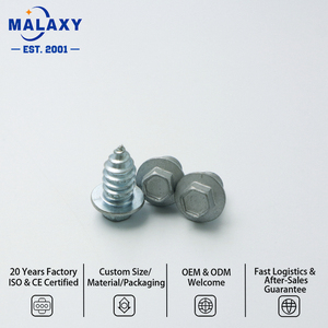 Malaxy en stock et livraison rapide Vis autotaraudeuse à tête hexagonale en acier inoxydable 304 - Product Image 1