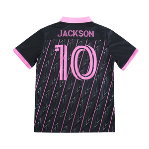 Chemise de football rétro bleu de haute qualité avec col fan de l'équipe nationale maillots pour adultes chemises de football en gros de <span class=keywords><strong>France</strong></span> - Product Image 2