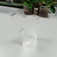 Vente en gros de boîte de rangement de collection acrylique personnalisée Etb boîte d'appoint de protection UV hautement transparente pour magasin