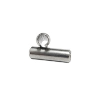 Goupille à ressort fendue en acier inoxydable 304 DIN 1481 8x40mm, goupille à ressort résistante à la corrosion pour assemblage mécanique