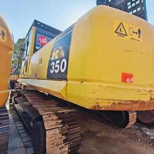 Excavadora de cadenas usada Komatsu PC350, 90% nueva, con pocas horas de uso, disponible para la venta - Product Image 1