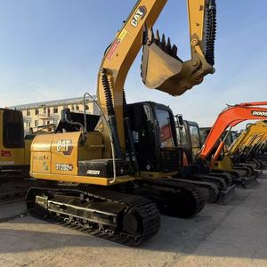 Excavadora hidráulica de cadenas Caterpillar 312D2 GC usada, excavadora de construcción de 12 toneladas para trabajos de movimiento de tierras. - Product Image 1