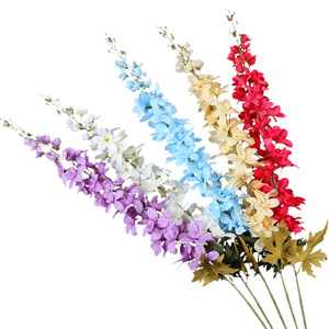 Orchidée Cymbidium artificielle à tige unique, fleur en plastique, décoration de mariage, accessoires de photographie en extérieur, décoration intérieure - Product Image 1