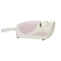 Mini aiguiseur de couteaux manuel à 2 étapes, aiguiseur de couteaux avec ouvre-bouteille intégré et aimant magnétique pour réfrigérateur, gadget de cuisine