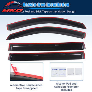 Pour Chevrolet Escalade ESV Suburban GMC Yukon XL 15-20, visière de fenêtre en acrylique, lot de 4 pièces - Product Image 4