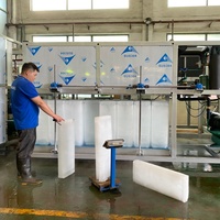 Máquina Industrial para Producción de Hielo en Bloques de 5 Toneladas, Venta Caliente 2025, Precio para África, Guinea, Haití, Perú