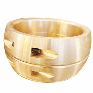 Type de bride Douille en bronze avec collier de montage Installation facile Matériau en laiton - Product Image 4