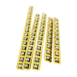 عالية الصرامة 2 بكرة حامل شرائط قفص نموذج الحركة الخطية فر سلسلة عبر الأسطوانة تحمل الارشادية - Product Image 5