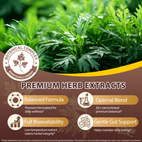 SOLOTREE 240 Yumuşak Kapsül 18'i 1 Arada Premium 6600mg Besin Takviyesi Pelin Siyah Ceviz Karanfil Yumuşak Kapsüller Sindirim Rahatlığı İçin