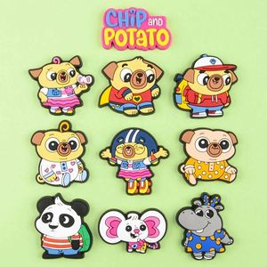 Karol G Rebelde Clog Charms Sport Team Designer Shoe Charms para zuecos Accesorios Chip y Potato Clog Charms - Product Image 3