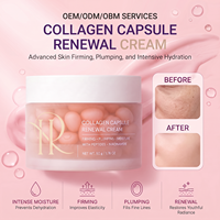 Crème gelée au collagène rose PDRN ADN de saumon 5 000 ppm pour le visage, hydratante, raffermissante et unifiante du teint, marque privée