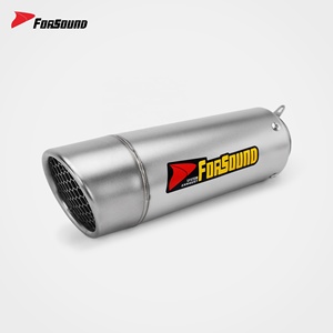 Sistema de Escape para Motocicleta Forsound, Precio de Fábrica al por Mayor, Silenciador GRID-O de Titanio Ultraligero para Motocicletas Todoterreno ADV - Product Image 3