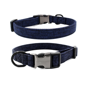 Venta al por mayor Popular Cómodo y Tweed <span class=keywords><strong>Collar</strong></span> de perro de algodón Diseño de nylon resistente <span class=keywords><strong>Collar</strong></span> de perro - Product Image 4