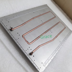 Placas <span class=keywords><strong>de</strong></span> Refrigeración por Agua Personalizadas, Radiadores <span class=keywords><strong>de</strong></span> <span class=keywords><strong>Aluminio</strong></span> <span class=keywords><strong>de</strong></span> Alta Potencia con Tubos <span class=keywords><strong>de</strong></span> Cobre Integrados para Baterías <span class=keywords><strong>de</strong></span> Nueva Energía y Telecomunicaciones - Product Image 2