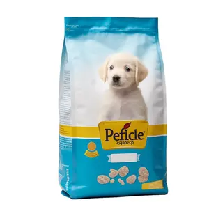 Sacs d'emballage en gros imprimés personnalisés 5 livres de distribution d'aliments pour animaux de compagnie chien nourriture sac de stockage sac d'emballage