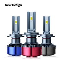 Ampoules brevetées AURORA 110W H7 H11 9005 LED pour lampe de voiture H8 ampoule de phare de voiture