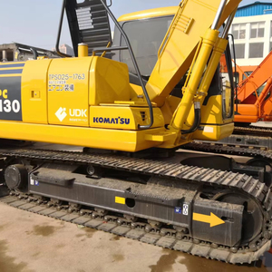 Excavadora hidráulica Komatsu sobre orugas, excavadora en buenas condiciones de trabajo, pc130/120 - Product Image 1